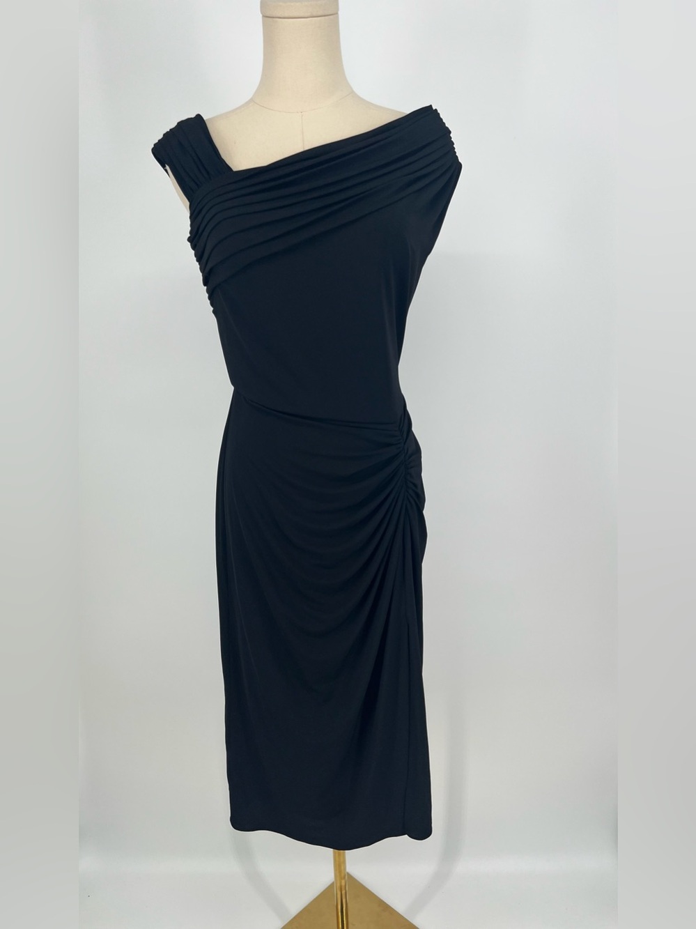 Tadashi Collection Off Shoulder Cocktail Dress | S NWT - Picture 2 of 7